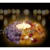 Citrine/Amethyst TeaLight candle Holder Tea light Crystal Geniune Gemstones   263203977891